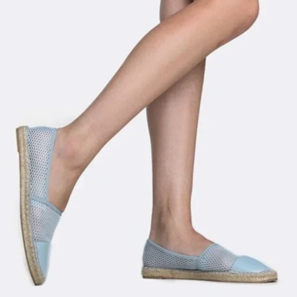 Sam Edelman Circus Lena Espadrilles Cool Blue Color Size 8. New!